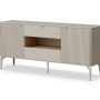 Chest BELUCI KM-1 cashmere / cremona oak