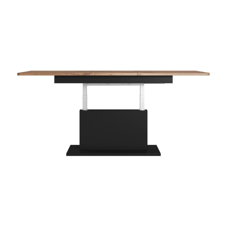 Coffee table BUSETTI wotan oak / black mat