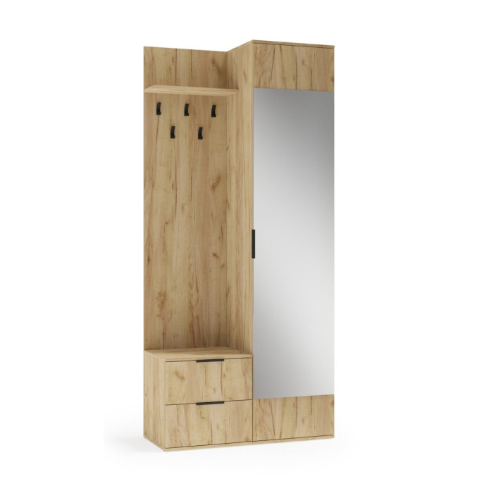 Hall system CORAL  gold oak