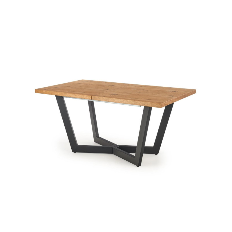 Table extension MASSIVE light oak/black