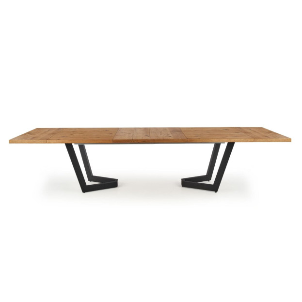 Table extension MASSIVE light oak/black