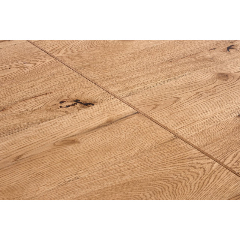 Table extension MASSIVE light oak/black