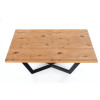 Table extension MASSIVE light oak/black