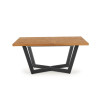 Table extension MASSIVE light oak/black