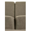 Sofa MILANO 2S olive CASTEL#39/dark walnut
