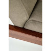 Sofa MILANO 2S olive CASTEL#39/dark walnut