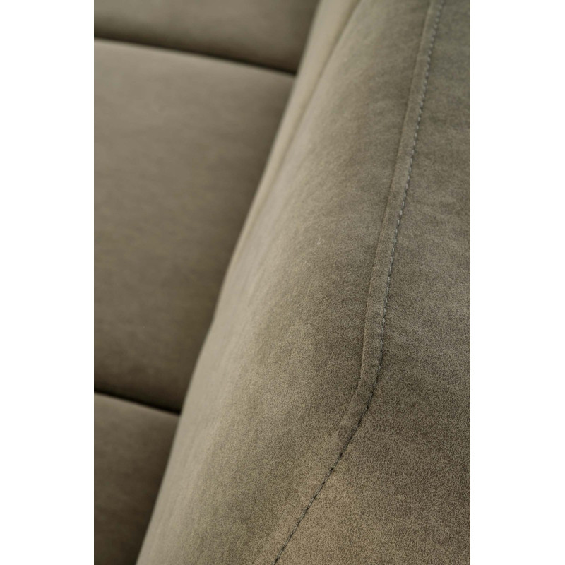 Diivan MILANO 3S olive CASTEL#39/tume pähkel