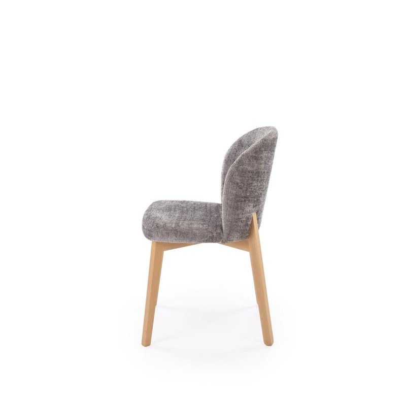 Chair BASSO natural oak / CREMONA 96grey