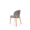 Chair BASSO natural oak / CREMONA 96grey