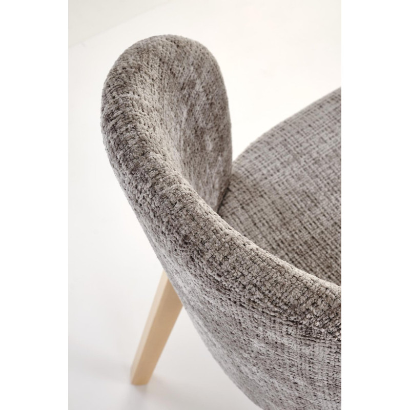 Chair BASSO natural oak / CREMONA 96grey