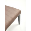 Chair DIEGO 2 black / Monolith 09 (beige)