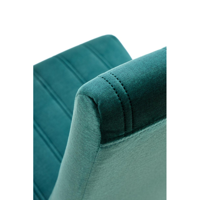 Tool DIEGO 2 color quilted samet Stripes - Monolith 37
