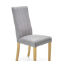 Chair DIEGO 3 color quilted velvet Stripes - MONOLITH 85