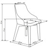 Chair TOLEDO color honey oak