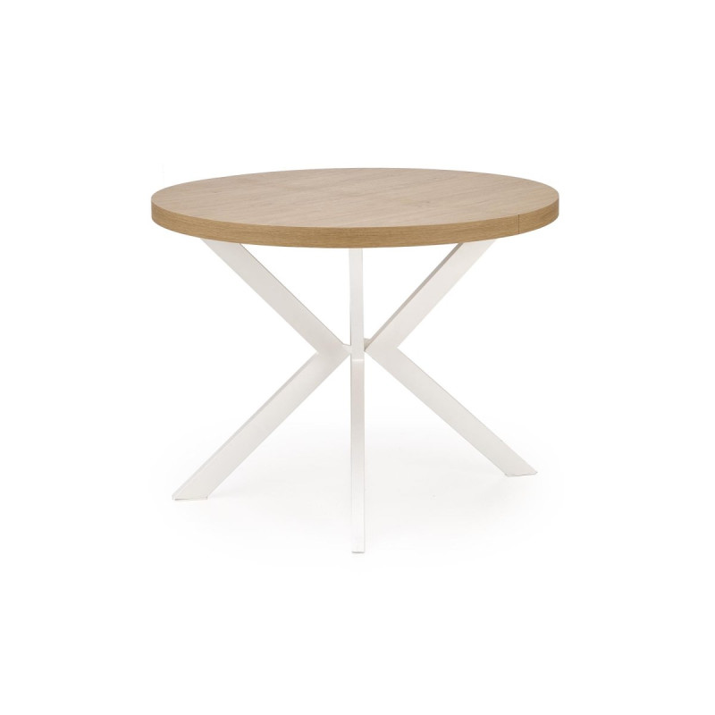 Table extension PERONI gold oak/white