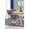 Table extension PERONI gold oak/white