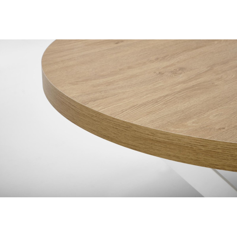 Table extension PERONI gold oak/white