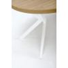 Table extension PERONI gold oak/white