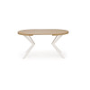 Table extension PERONI gold oak/white