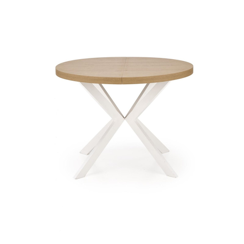 Table extension PERONI gold oak/white