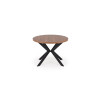 Table extension PERONI walnut/black
