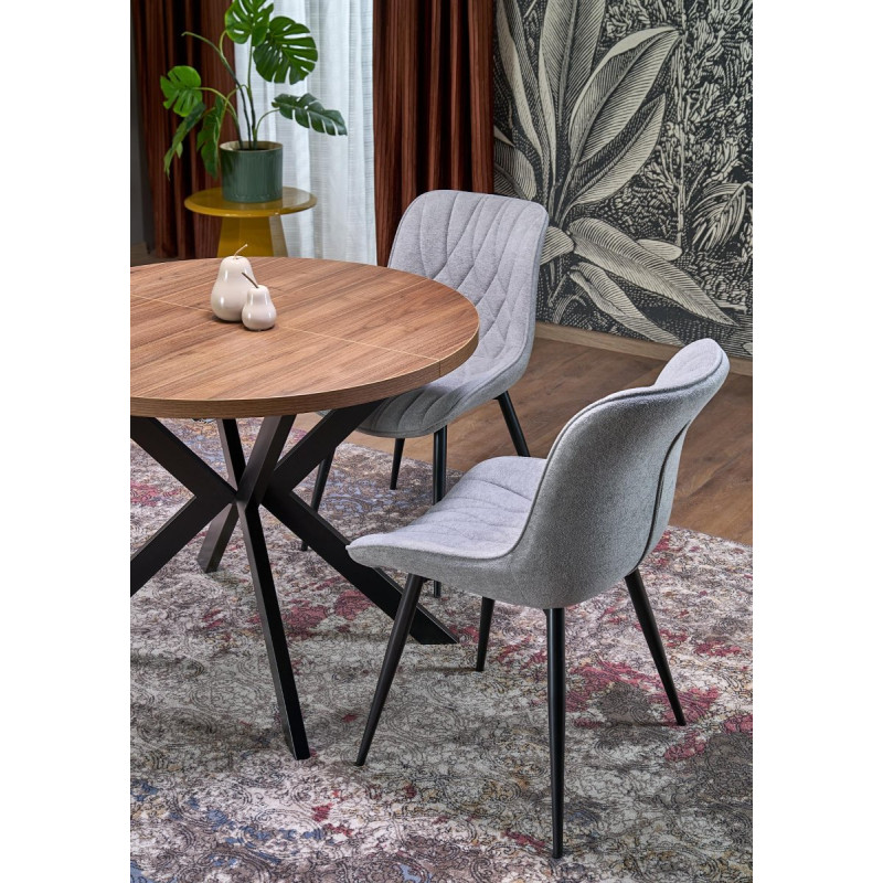 Table extension PERONI walnut/black