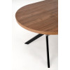 Table extension PERONI walnut/black