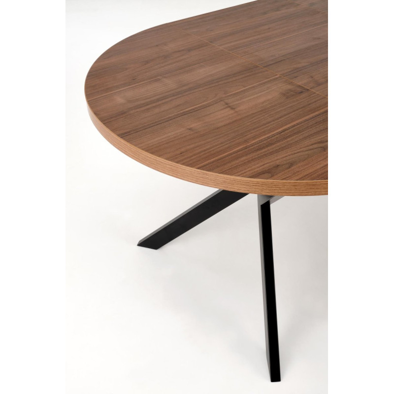 Table extension PERONI walnut/black