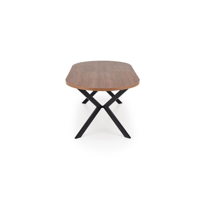 Table extension PERONI walnut/black