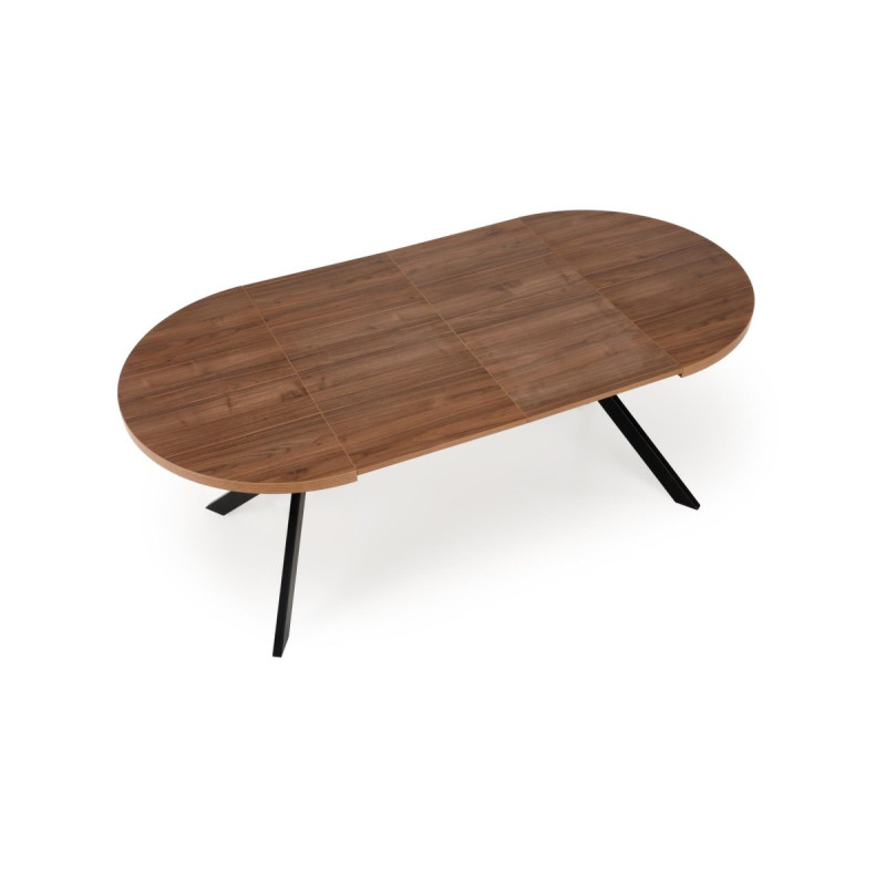 Table extension PERONI walnut/black