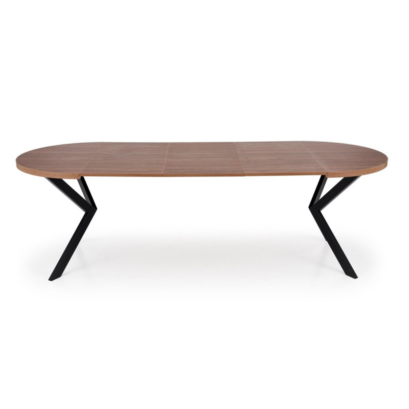 Table extension PERONI walnut/black
