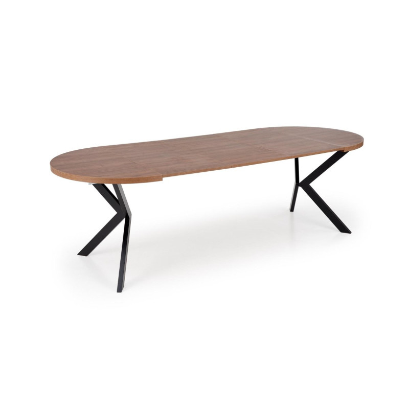 Table extension PERONI walnut/black