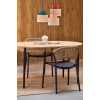 Table extension PIVOT top - artiSofan oak legs - black