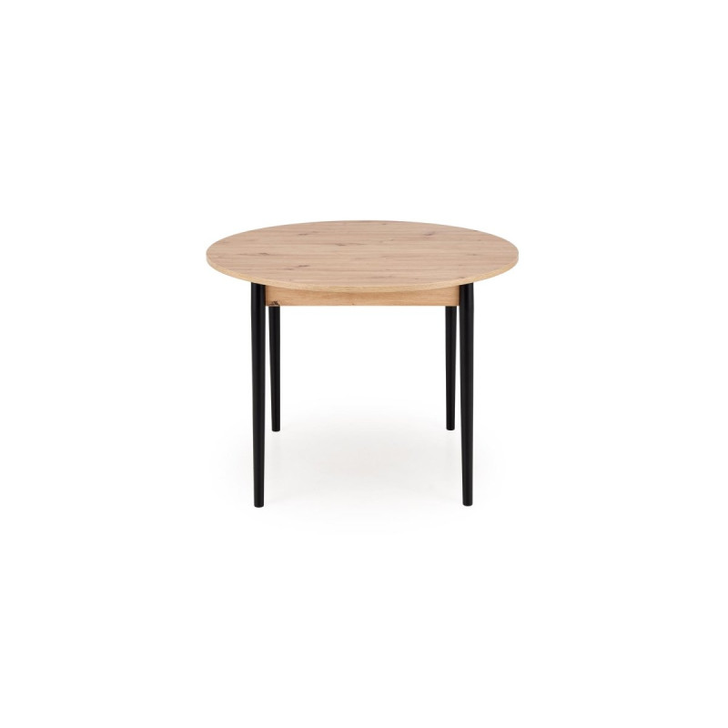 Table extension PIVOT top - artiSofan oak legs - black