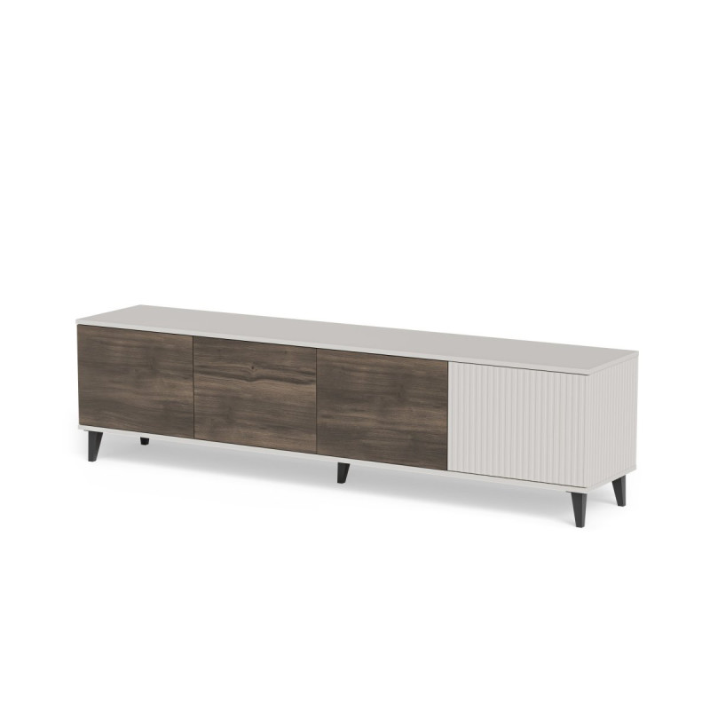 TV-alus RANDOM 2 RTV-3 200 cm kašmiir/pähkel/must
