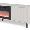 TV-alus RANDOM 2 RTV-K with fireplace 180 cm kašmiir/pähkel/must