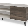 TV-alus RANDOM 2 RTV-K with fireplace 180 cm kašmiir/pähkel/must