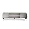 TV-alus RANDOM 2 RTV-K with fireplace 180 cm kašmiir/pähkel/must