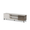 TV-alus RANDOM 2 RTV-K with fireplace 180 cm kašmiir/pähkel/must
