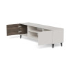 TV-alus RANDOM 2 RTV-K with fireplace 180 cm kašmiir/pähkel/must