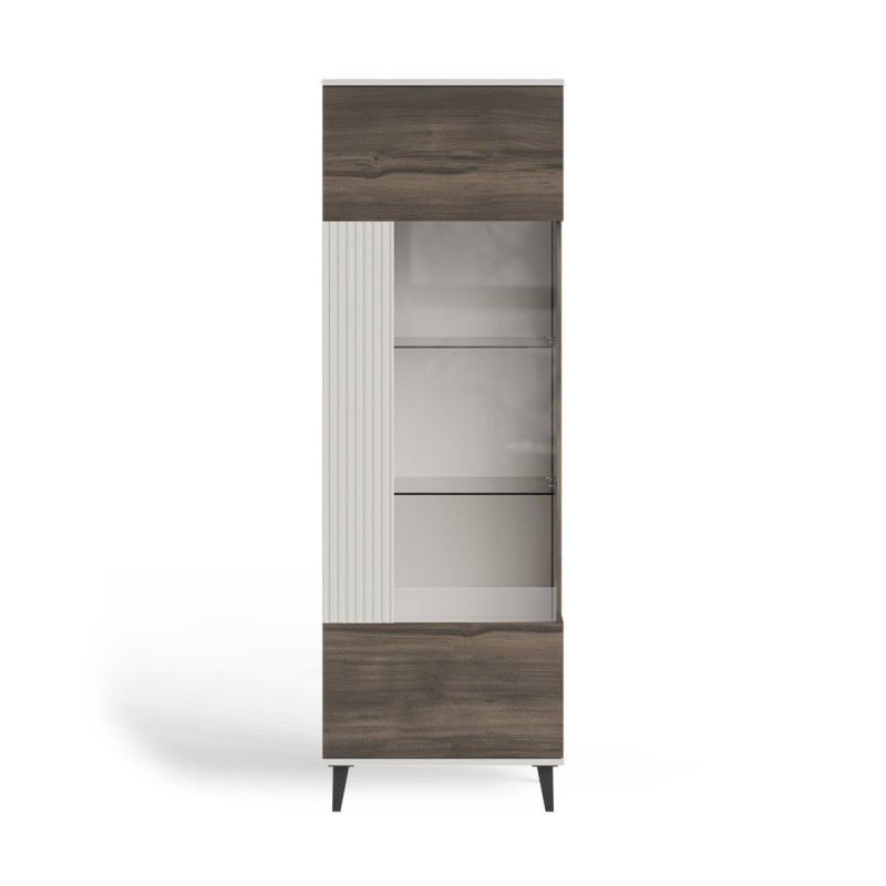 Vitriinkapp RANDOM 2 W-1 kašmiir/pähkel/must