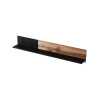 Hanging shelf RANDOM P-1 wotan oak/black