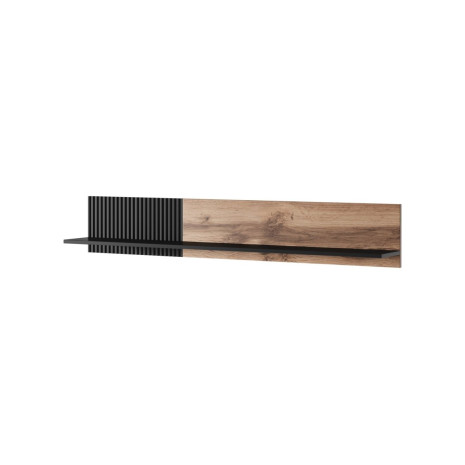 Hanging shelf RANDOM P-1 wotan oak/black