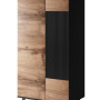 Riidekapp RANDOM S-1 wotan tamm/must