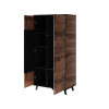 Wardrobe RANDOM S-1 wotan oak/black