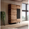 Wardrobe RANDOM S-1 wotan oak/black