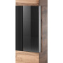 Vitriinkapp RANDOM 2 W-1 tamm/must