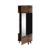 Vitriinkapp RANDOM 2 W-1 tamm/must