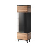 Vitriinkapp RANDOM 2 W-1 tamm/must