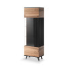 Vitriinkapp RANDOM 2 W-1 tamm/must
